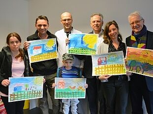 Atelier Kinderkrebsstation: Ausstellung von Werken aus Kinderhand im Landtag NRW